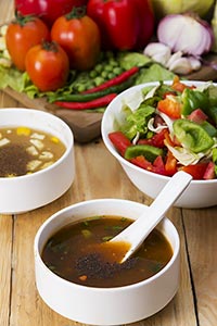 Arranging ; Bowl ; Close-Up ; Color Image ; Cooked