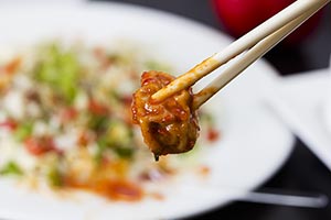 Chinese ; Chopsticks ; Chutney ; Close-Up ; Color 
