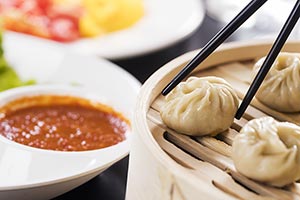 Arranging ; Basket ; Bowl ; Chinese ; Chopsticks ;