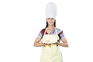1 Person Only ; 30-40 Years ; Adult Woman ; Apron 