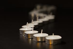 Abundance ; Arranging ; Black Background ; Candles